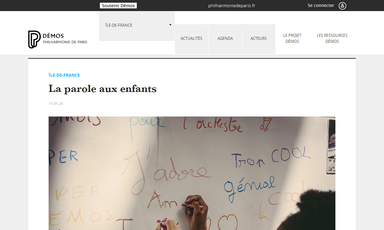 La parole aux enfants | Hélène Descourtis