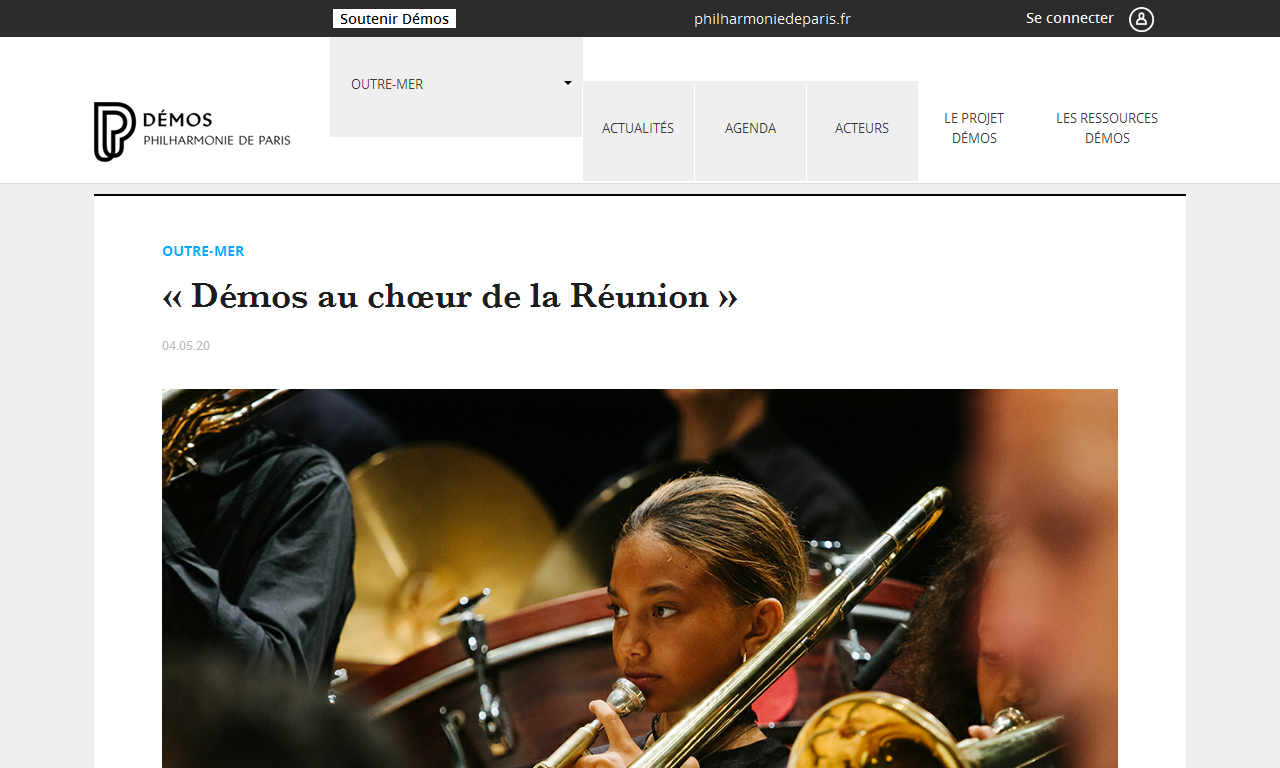 Démos au chœur de La Réunion | Hélène Descourtis
