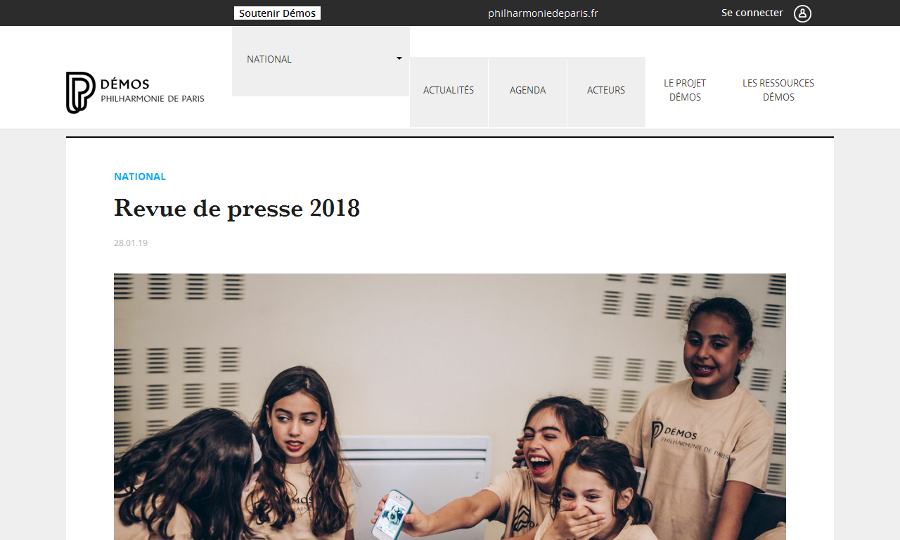 Revue de presse 2018 | Delphine Berçot
