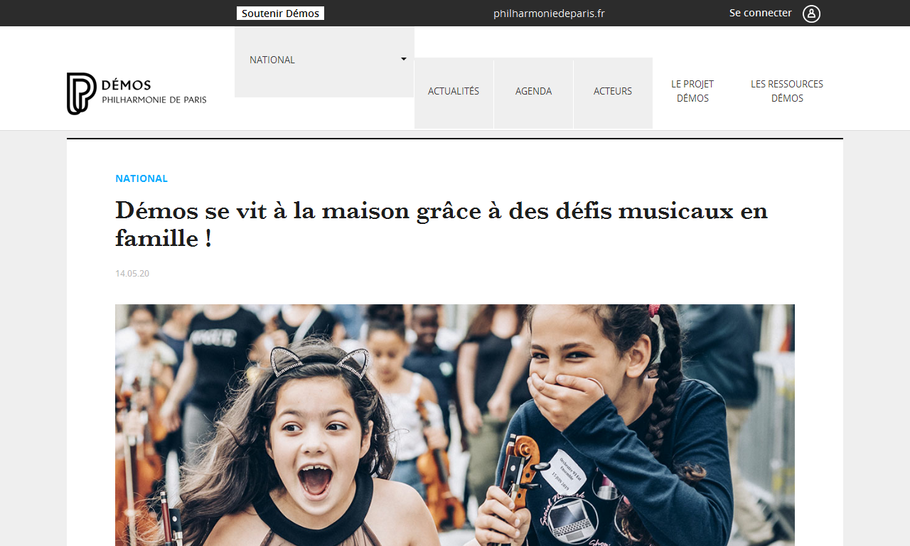 Démos se vit à la maison grâce à des défis musicaux en famille ! | Hélène Descourtis